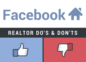 Realtor Dos and Donts on Facebook - Infographic