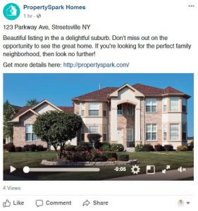Video Real Estate Facebook Post 2